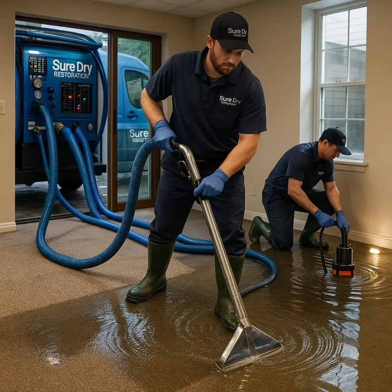 Water Extraction and Removal process in Woodstock, VA